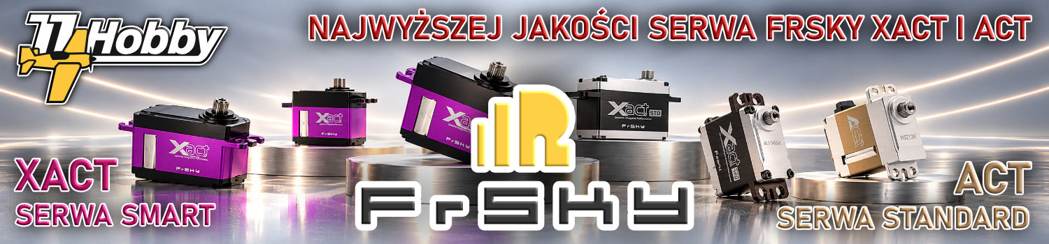 FrSky Act i Xact – klasyczne i inteligentne serwa