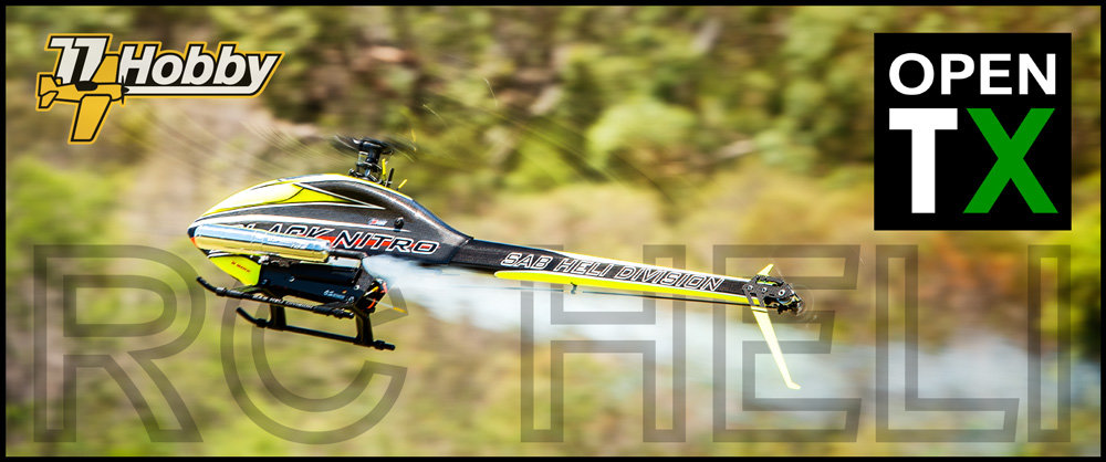 OpenTX - konfiguracja helikoptera nitro (i nie tylko)